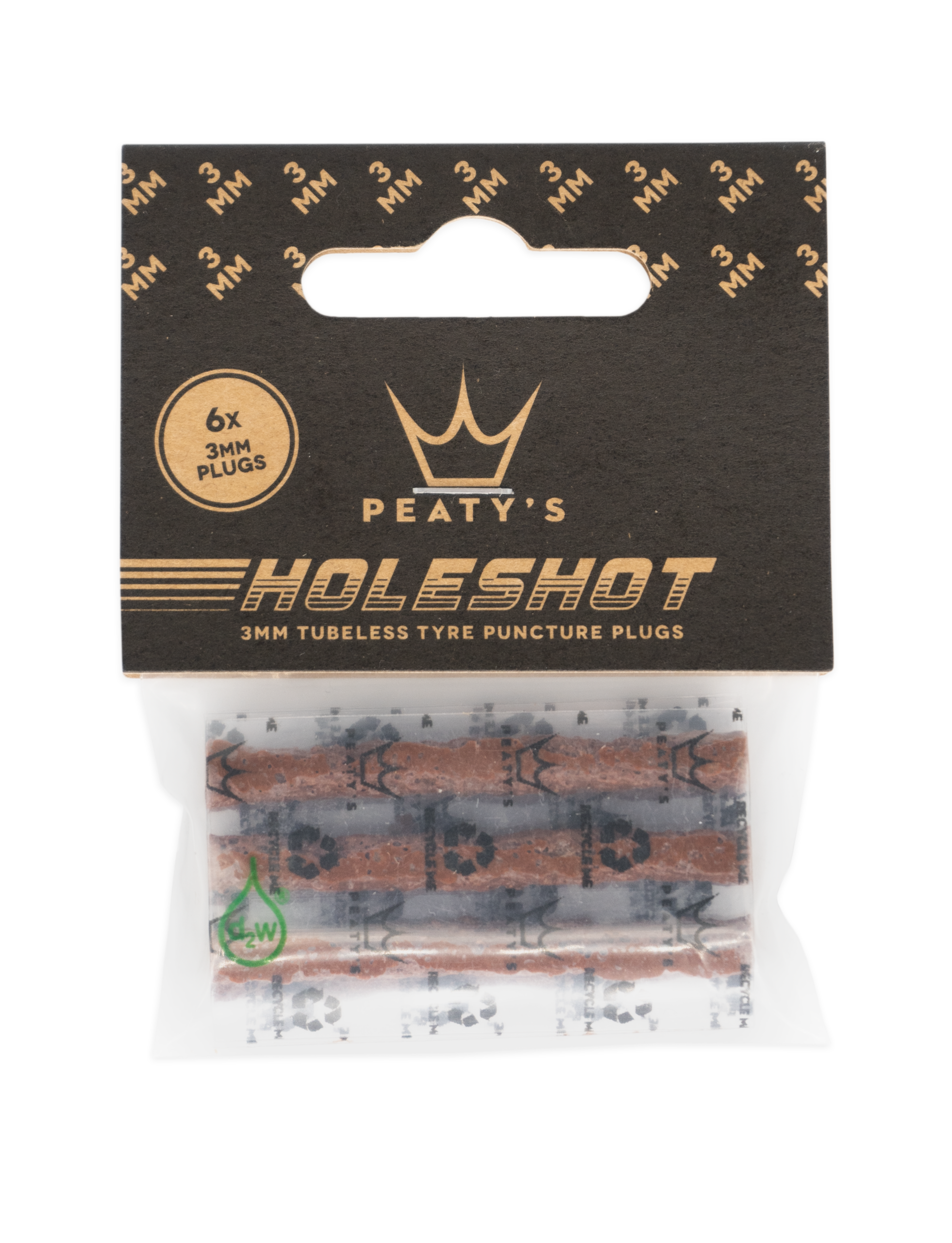 3mmPlugPackFront(1) Opakowanie uzupełniające do opon Holeshot Tubeless Puncture Plugger - obrazek 1